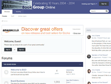 Tablet Screenshot of bookgrouponline.com